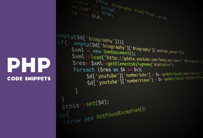 PHP-Code-Snippets